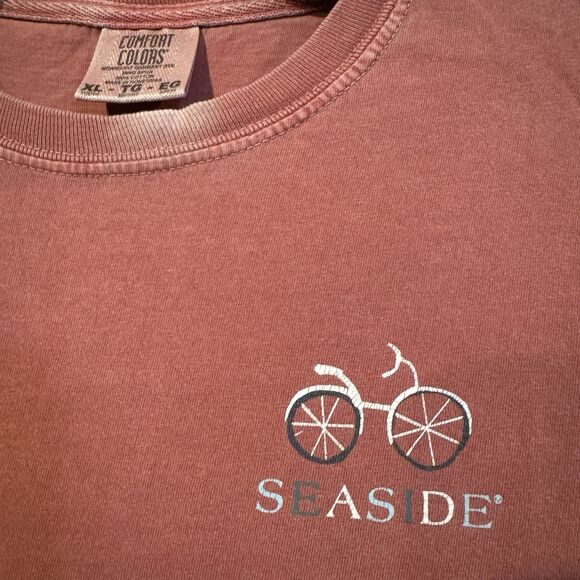 "Let the Good Times Roll" Seaside T-Shirt Youth XL Bicycles Graphic Tee Cycling - Picture 3 of 8